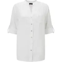 House Of Fraser Women's White Linen Shirts