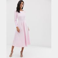 Closet London Midi Dresses With Sleeves for Women