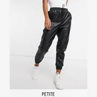 New Look Women's Faux Leather Trousers
