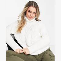QED London Women's Oversized Roll Neck Jumpers