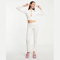 ASOS Topshop Women's White Trousers