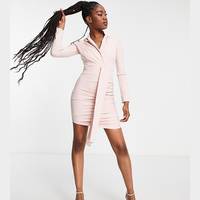In The Style Women's Pink Blazer Dresses