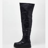 Secret Sales Women's Leather Thigh High Boots