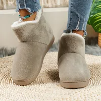 SHEIN Women's Fur Lined Boots