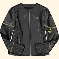 Philipp Plein Leather Jackets for Men