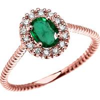 Gold Boutique Women's Emerald Rings