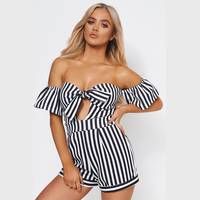 The Fashion Bible Striped Playsuits for Women