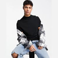 ASOS TOPMAN Men's Turtleneck T-shirts