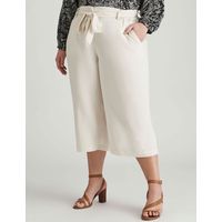 Autograph Women's Wide Leg Linen Trousers