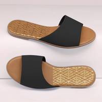 SHEIN Women's Leather Sandals