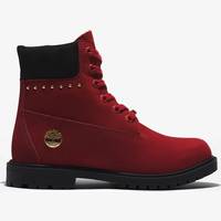 Timberland Women's Red Ankle Boots