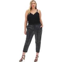 Simply Be Women's Sequin Trousers