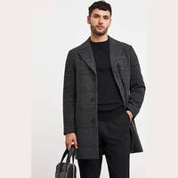 Jacamo Men's Grey Wool Coats