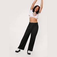 NASTY GAL Plus Size Wide Leg Trousers