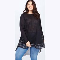 Blue Vanilla Plus Size Tunic Tops