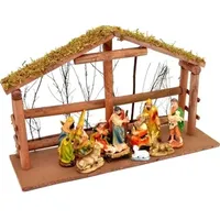 B&Q Shatchi Wooden Christmas Ornaments