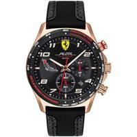 Scuderia Ferrari Mens Watches With Leather Straps
