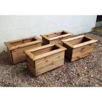 Union Rustic Planter Boxes