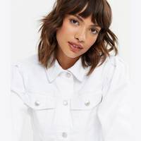 New Look Women's White Denim Jackets