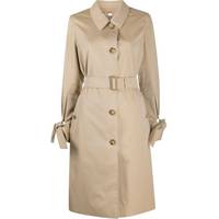 Burberry Beige Coat For Women