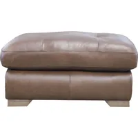 Leekes Leather Footstools