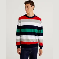 United Colors of Benetton Men's Striped Sweaters