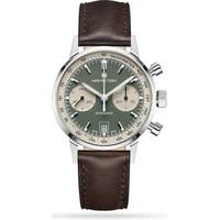 Hamilton Mens Chronograph Watches With Leather Strap