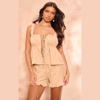 PrettyLittleThing Women's Frill Shorts