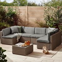 Wilko Furniturebox UK Rattan Sofa Sets