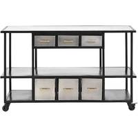 Nordal Black Console Tables