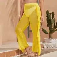 SHEIN Women's Mesh Beach Trousers