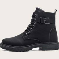 SHEIN Men's Lace Up Boots