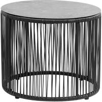 Nordal Glass And Metal Side Tables