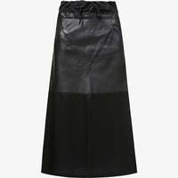 Selfridges Women's Leather Midi Skirts