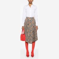 FARFETCH Burberry Women's Check Skirts