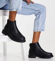 ASOS Women's Black Chunky Boots