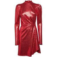 Wolf & Badger Women's Red Sequin Dresses