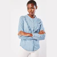 Everything5Pounds Women's Denim Blouses