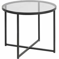 Actona Glass And Metal Coffee Tables