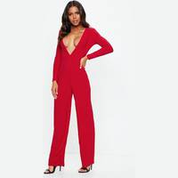 Women's Missguided Long Sleeve Jumpsuits