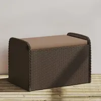 Walplus Rattan Benches