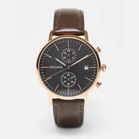 ASOS Mens Chronograph Watches With Leather Strap