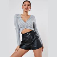 Missguided Knitted Crop Tops for Women