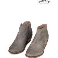 Next Grey Suede Boots for Women