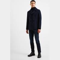 French Connection Men's Navy Pea Coats