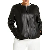 Bloomingdale's Women's Black Leather Jackets