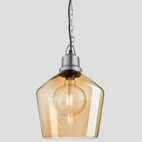 B&Q Industville Glass Pendant Lights