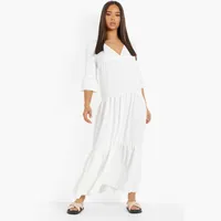 Debenhams boohoo Women's White Beach Dresses