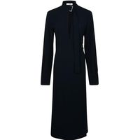 Victoria Beckham Womens Midi Dresses With Sleeves