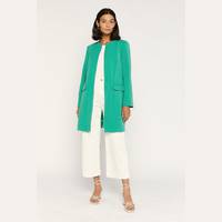 Oasis Fashion Women's Collarless Coats